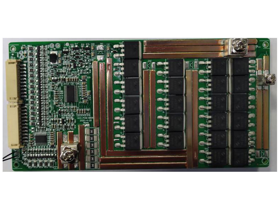 20串80A分口鐵鋰電池保護(hù)板方案