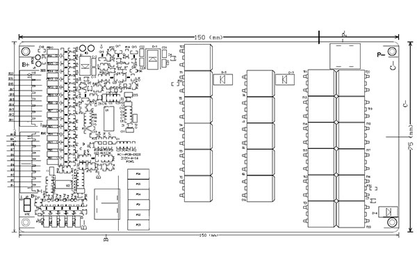 鐵鋰電池保護板